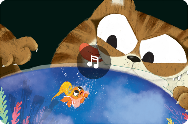 스토리북마다 챈트송이 포함되어 있어요.